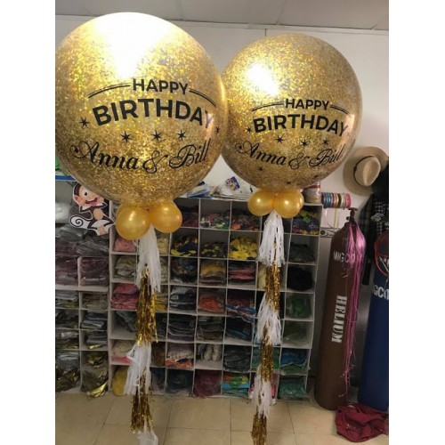 Bong bóng hình chúc mừng sinh nhật